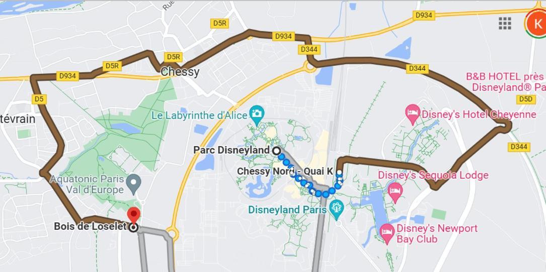 B306 Appartement Disneyland Paris Montevrain Bagian luar foto